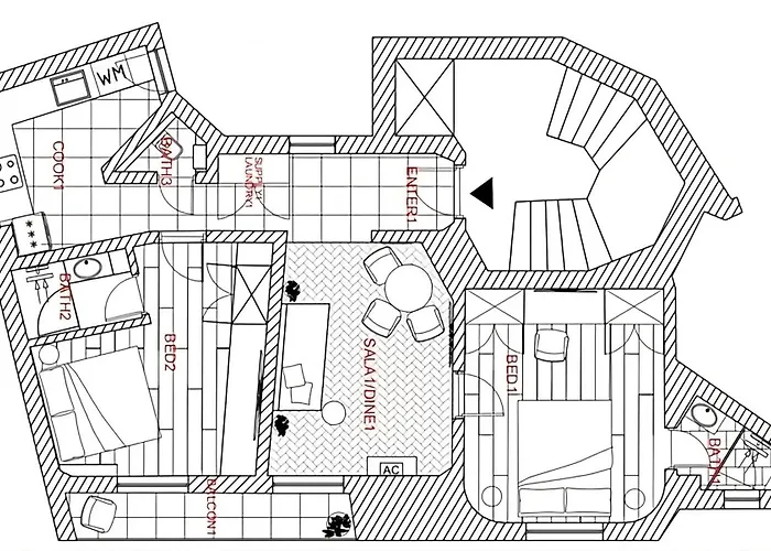 Apartament Holt - Flowers In Wonderland *